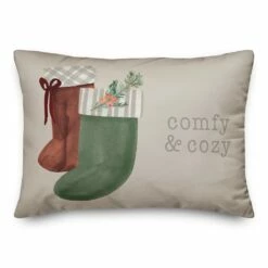 Best Pirce 🎉 Comfy & Cozy Stockings Throw Pillow by Designs Direct 🤩