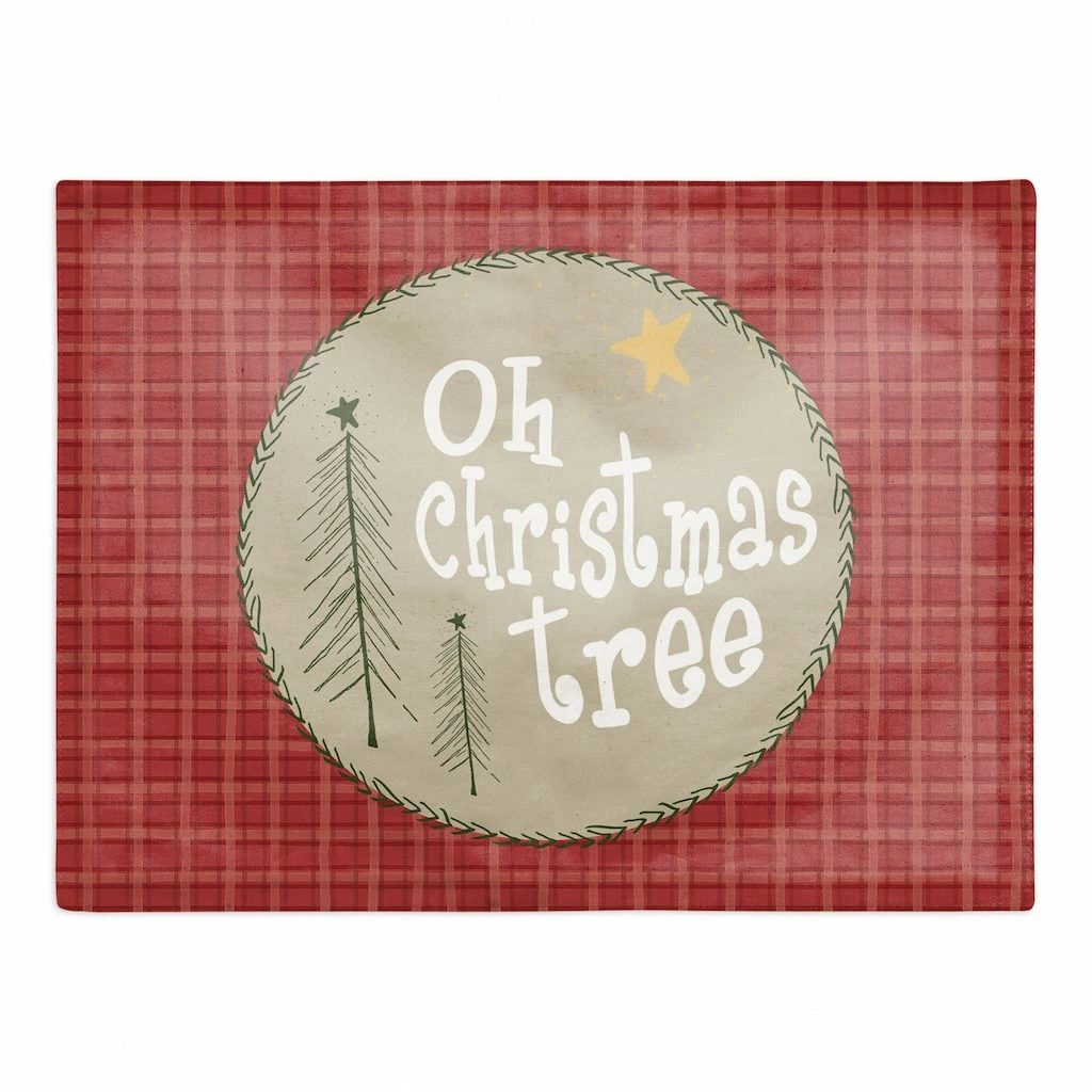 Best reviews of π Christmas Quilt Pattern Poly Twill Placemat by Designs Direct π