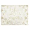 Flash Sale 🔔 Cream Snowflakes Poly Twill Placemat by Designs Direct 🎉