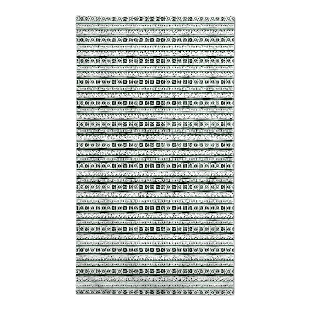 Promo π― 8.5ft. Green Pattern Tablecloth by Designs Direct π