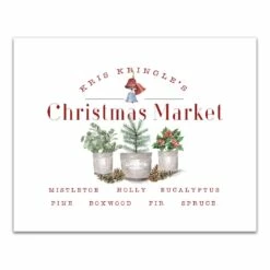 Outlet ๐ Kringle โ Christmas Market Canvas Wall Art by Designs Direct โจ