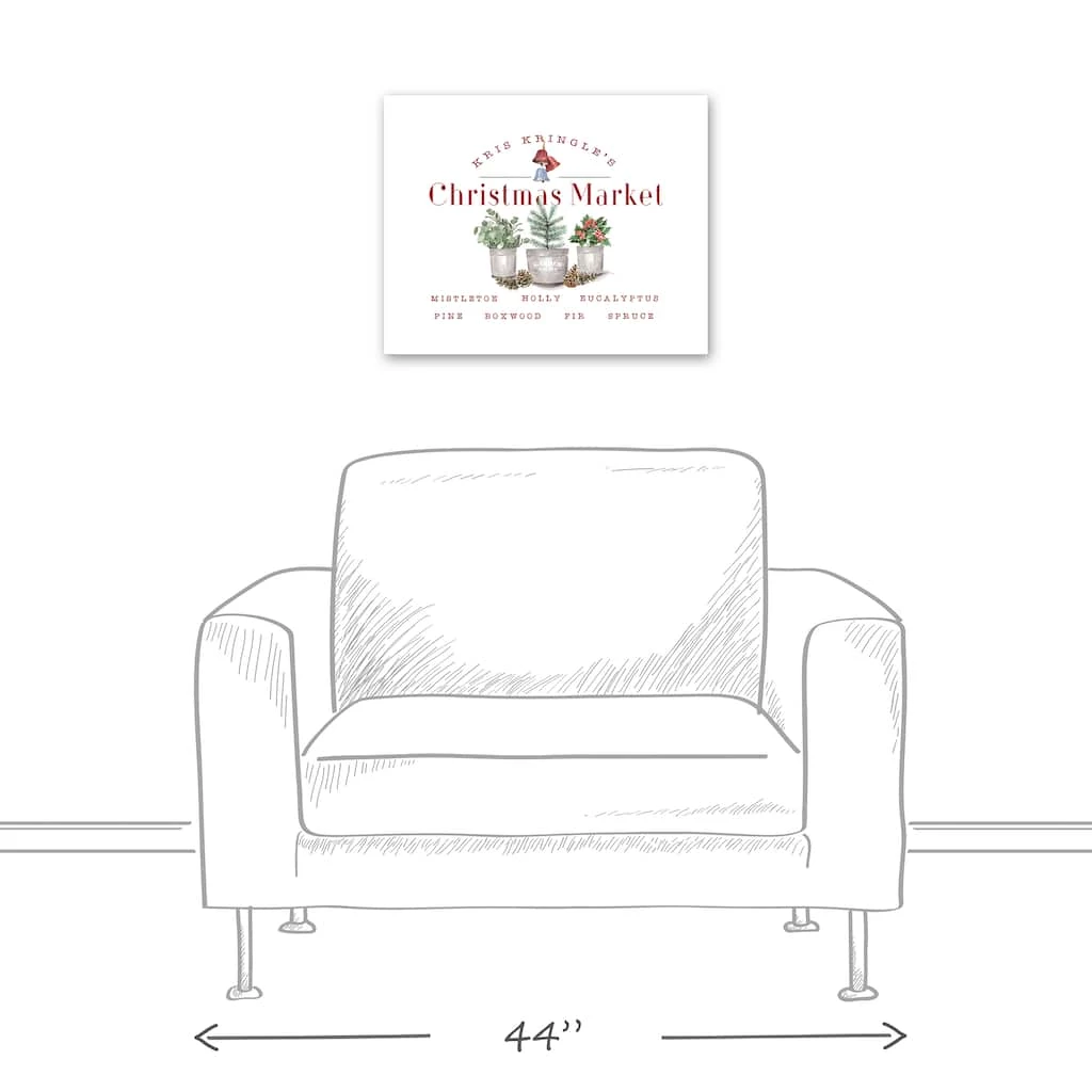 Outlet π Kringle β Christmas Market Canvas Wall Art by Designs Direct β¨ - Image 5