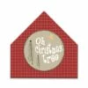 Outlet ✔️ Oh 🔔 Christmas Tree House Shaped Canvas Wall Art by Designs Direct 🥰