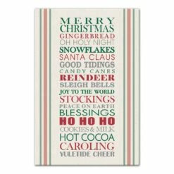 Deals ✨ Holiday Words Canvas Wall Art by Designs Direct 😉