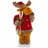 Promo 🛒 24" Lighted & Animated Musical Moose 🔔 Christmas Figure by Northlight 😀