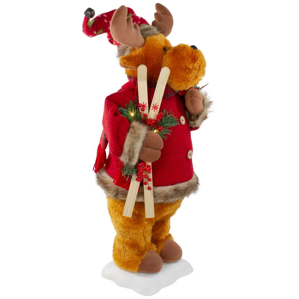 Promo ๐ 24" Lighted & Animated Musical Moose ๐ Christmas Figure by Northlight ๐ - Image 3