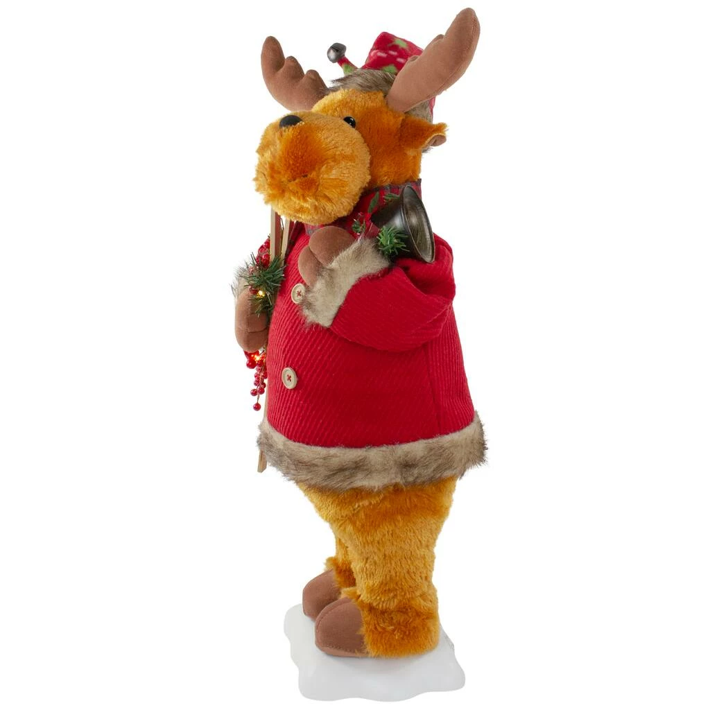 Promo ๐ 24" Lighted & Animated Musical Moose ๐ Christmas Figure by Northlight ๐ - Image 5