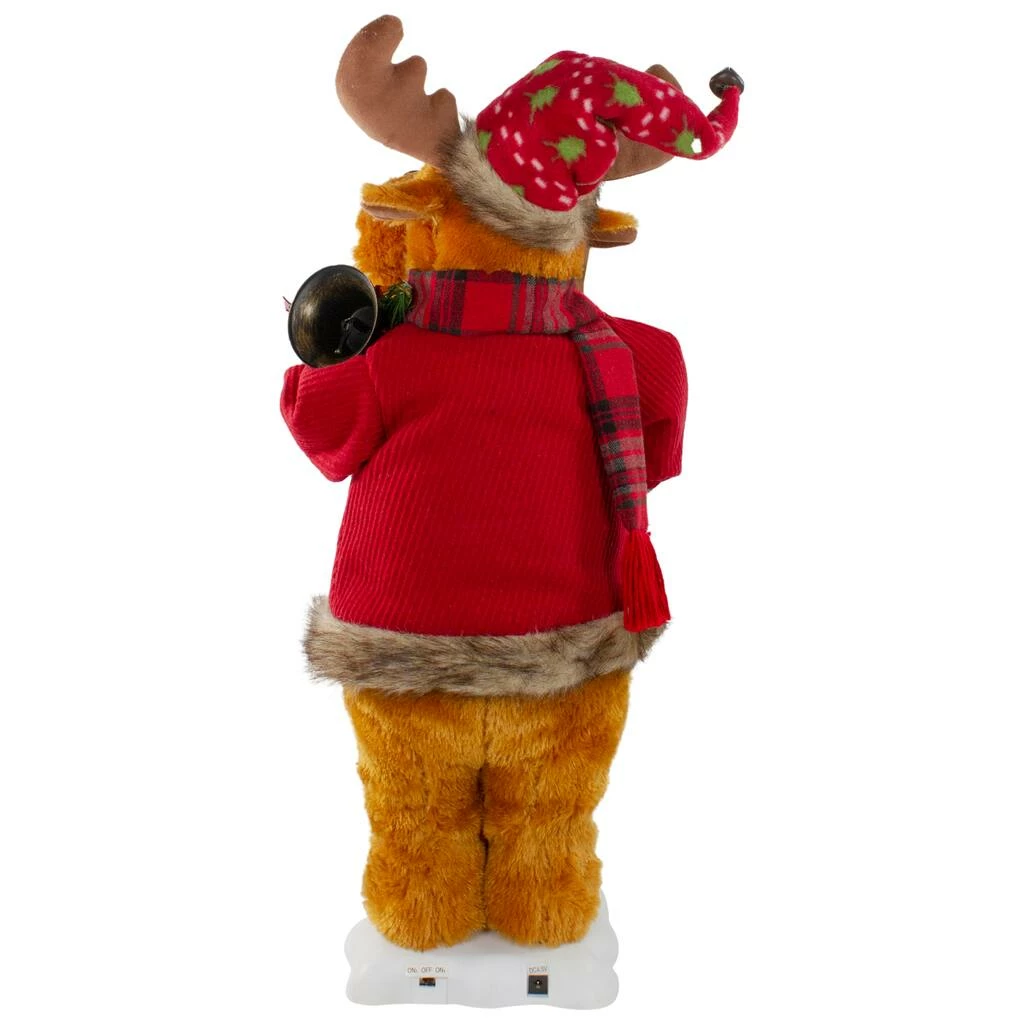 Promo ๐ 24" Lighted & Animated Musical Moose ๐ Christmas Figure by Northlight ๐ - Image 6