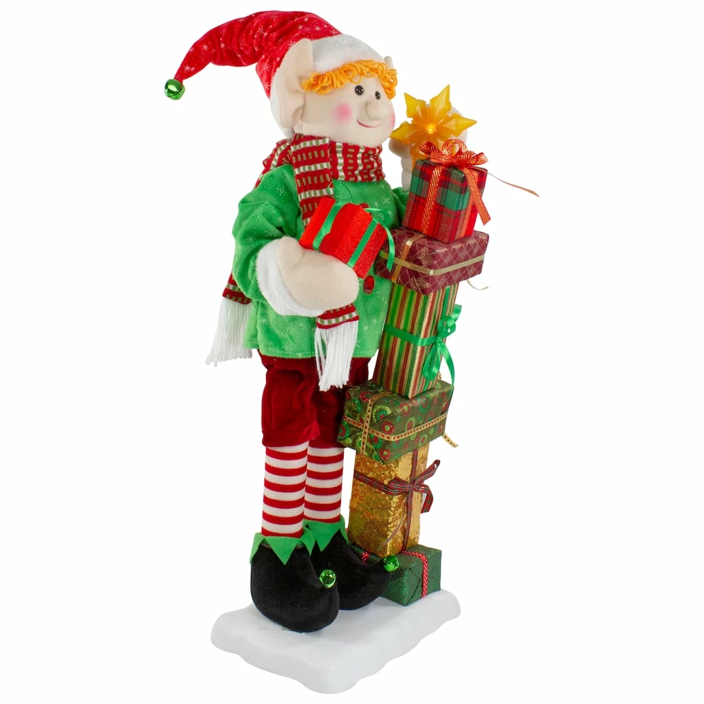 Top 10 π₯° 30" Santa's Little Animated Elf with Lighted Star Musical π
Christmas Figure by Northlight 𧨠- Image 3