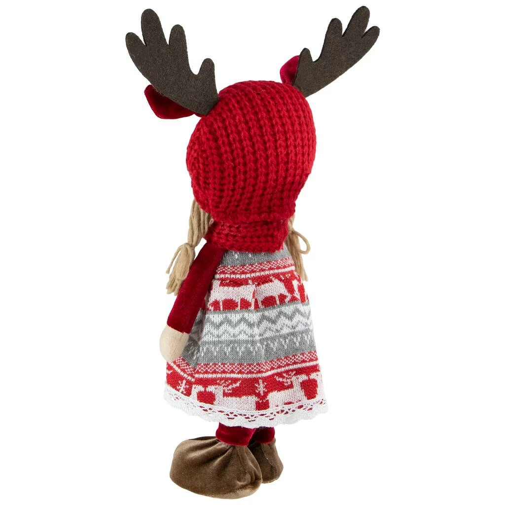 Hot Sale β 16'' Little Nordic Girl in Moose Antler Hat π Christmas Figure by Northlight π₯ - Image 5
