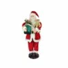 New 🔔 5ft. Deluxe Traditional Animated & Musical Dancing Santa Claus ❄ Christmas Figure by Northlight ✔️