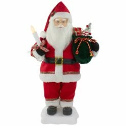 Best reviews of 👍 24" Animated Santa Claus with Lighted Candle Musical 🎄 Christmas Figure by Northlight 🛒