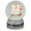 Best Pirce 🧨 6.5" Norman Rockwell Santa Looking at Two Sleeping Children 🎄 Christmas Snow Globe by Northlight 🥰