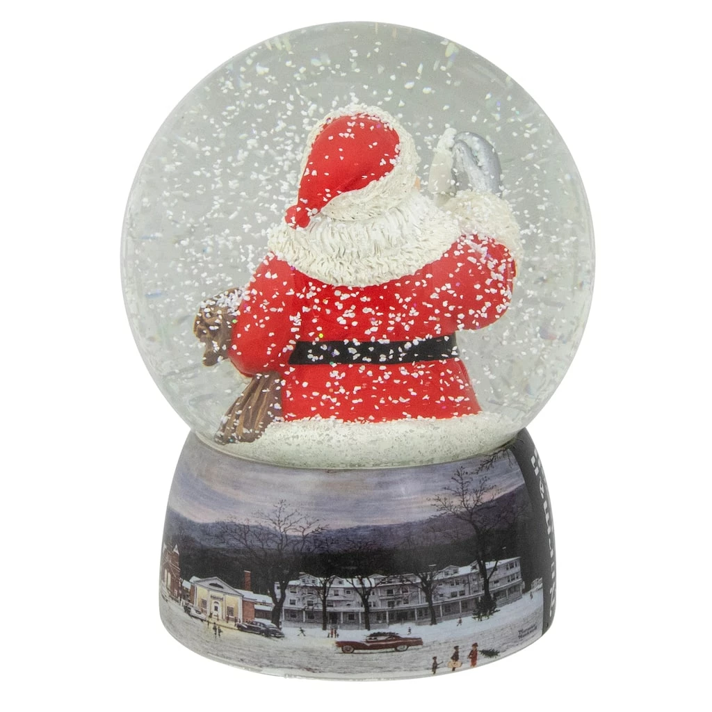 Coupon 🎁 6.5" Norman Rockwell A Drum for Tommy 🎁 Christmas Snow Globe by Northlight 🤩 - Image 5