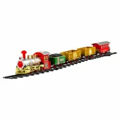 New ๐ 16-Piece Lighted & Animated โ Christmas Express Train Set by Northlight ๐ฅ