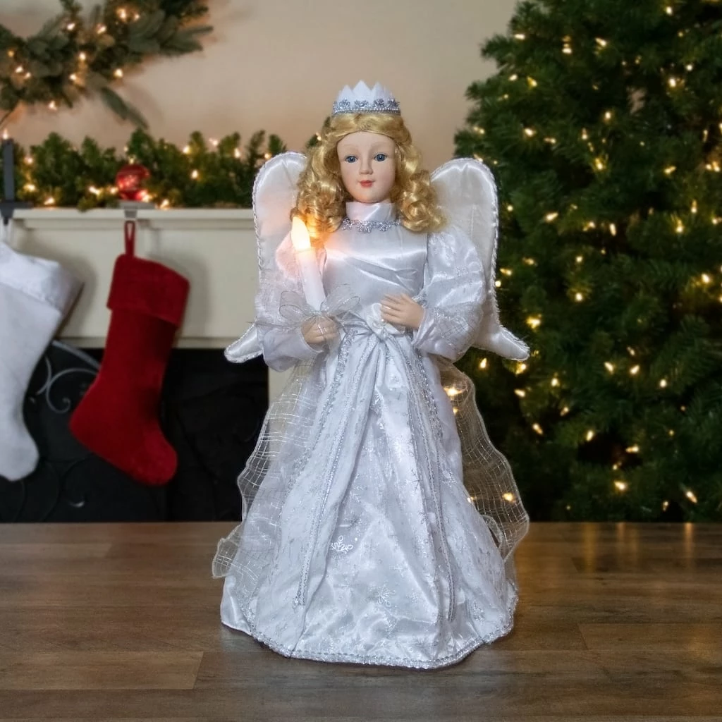 Discount π 24" Lighted Standing Animated Angel Musical π Christmas Figure by Northlight π - Image 2
