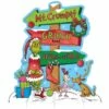 Flash Sale 🤩 Traditional 🔔 Christmas Grinch Table Sign by Amscan 🎉