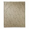 Deals 🤩 Pine Greenery on Brown Coral Fleece Blanket by Designs Direct 🥰