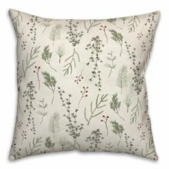 New 😀 Pine Greenery Throw Pillow by Designs Direct 👍