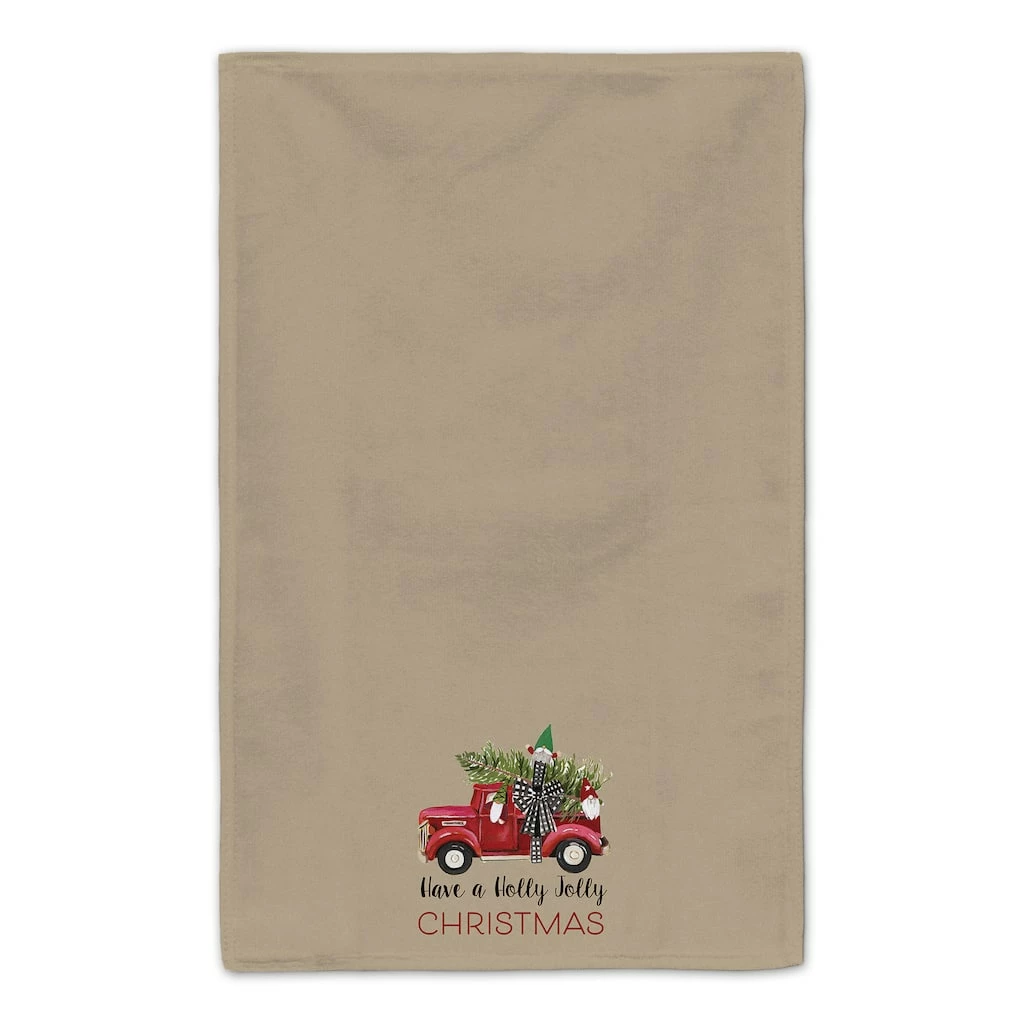 Best deal ๐ฏ Brown Holly Jolly โ Christmas Tea Towel Set by Designs Direct โ - Image 4