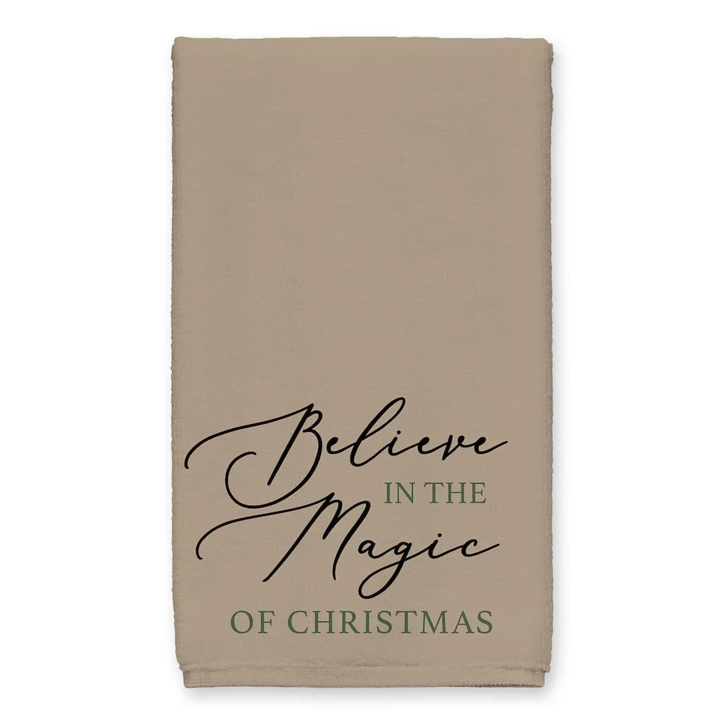 Promo 🔔 Brown Believe in Magic Tea Towel Set by Designs Direct 😀 - Image 2