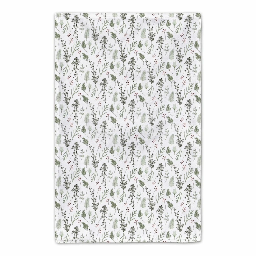 Best deal 🤩 White Holly Jolly 🎅 Christmas Tea Towel Set by Designs Direct ✨ - Image 5